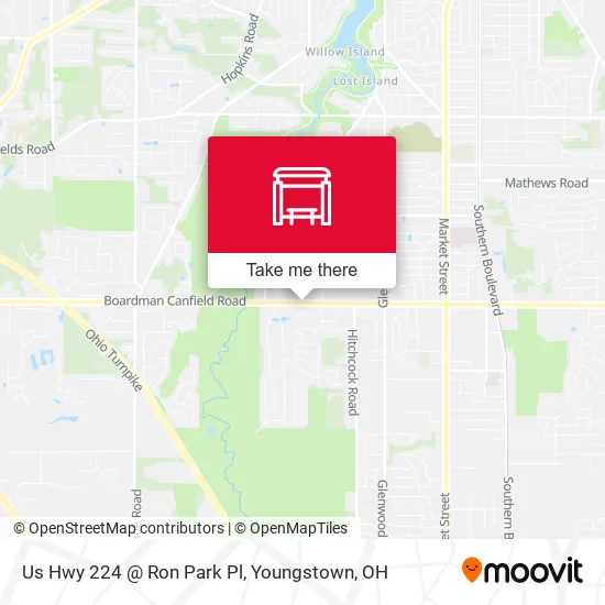 Us Hwy 224 @ Ron Park Pl map