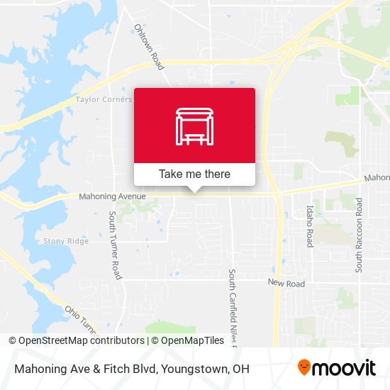 Mahoning Ave & Fitch Blvd map