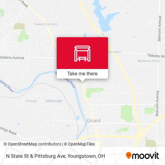 N State St & Pittsburg Ave map