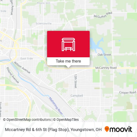 Mccartney Rd & 6th St (Flag Stop) map