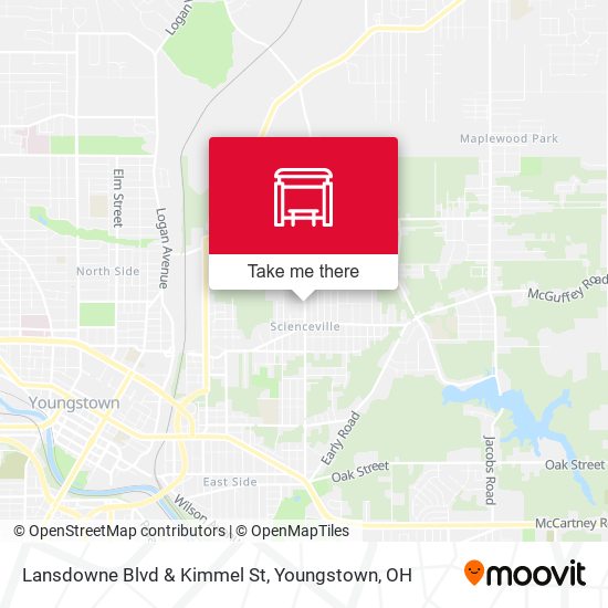 Mapa de Lansdowne Blvd & Kimmel St