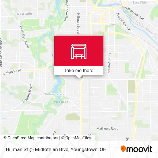 Hillman St @ Midlothian Blvd map