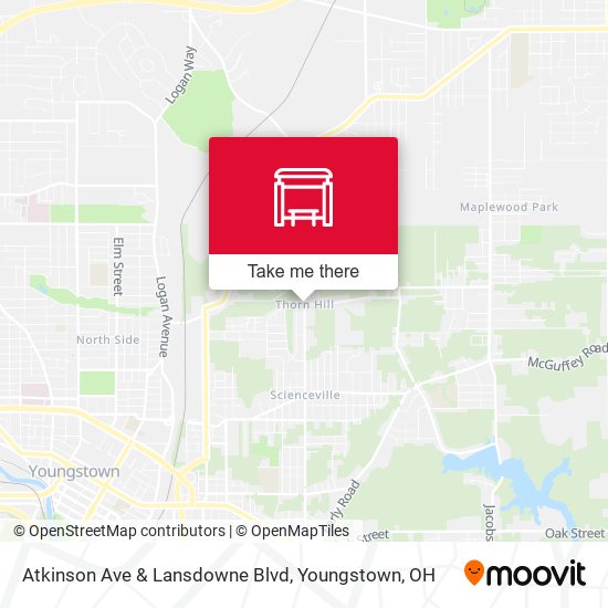 Mapa de Atkinson Ave & Lansdowne Blvd