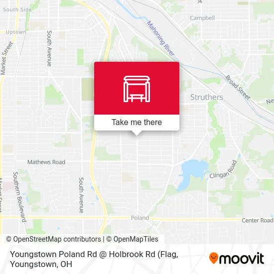 Youngstown Poland Rd @ Holbrook Rd map