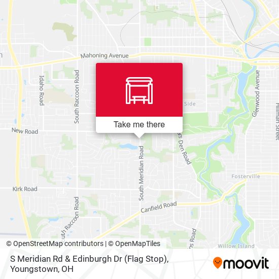 S Meridian Rd & Edinburgh Dr (Flag Stop) map