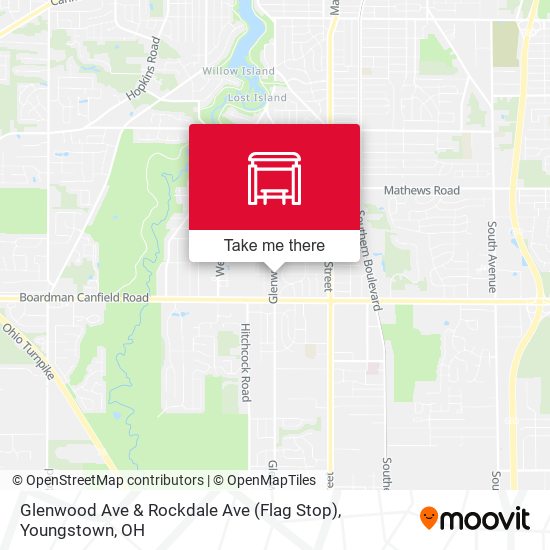 Glenwood Ave & Rockdale Ave (Flag Stop) map
