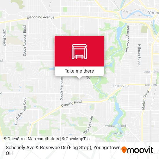 Schenely Ave & Rosewae Dr (Flag Stop) map