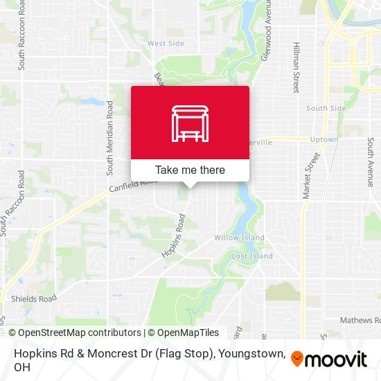 Hopkins Rd & Moncrest Dr (Flag Stop) map