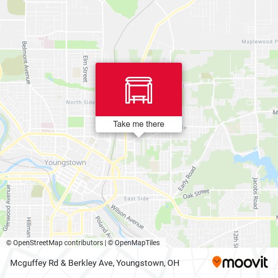 Mcguffey Rd & Berkley Ave map