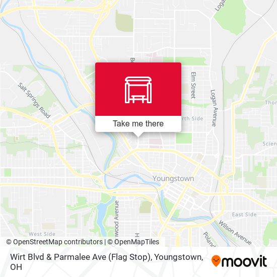Wirt Blvd & Parmalee Ave (Flag Stop) map