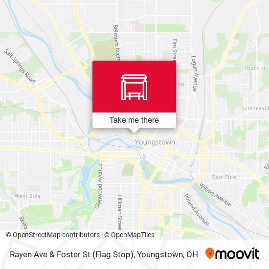 Mapa de Rayen Ave & Foster St (Flag Stop)
