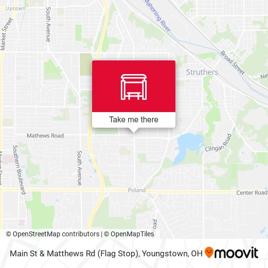 Mapa de Main St & Matthews Rd (Flag Stop)