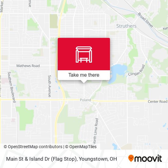 Mapa de Main St & Island Dr (Flag Stop)