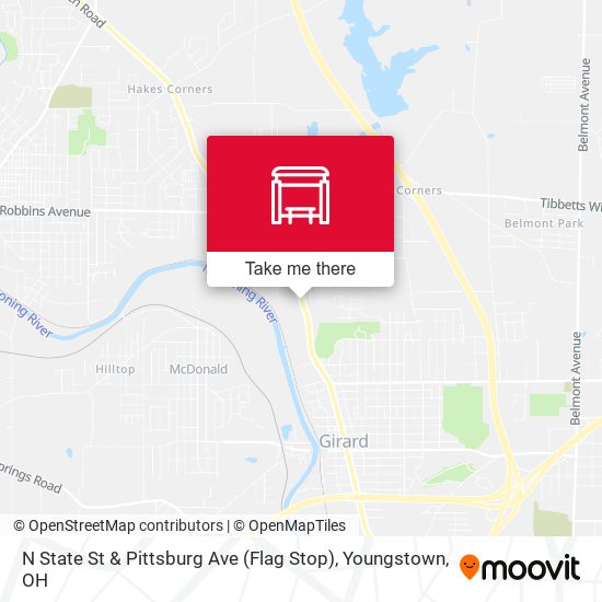 N State St & Pittsburg Ave (Flag Stop) map
