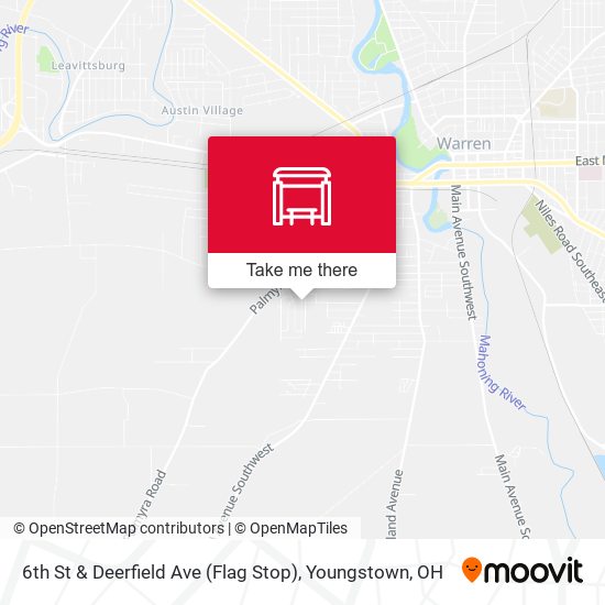 6th St & Deerfield Ave (Flag Stop) map