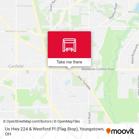 Mapa de Us Hwy 224 & Westford Pl (Flag Stop)