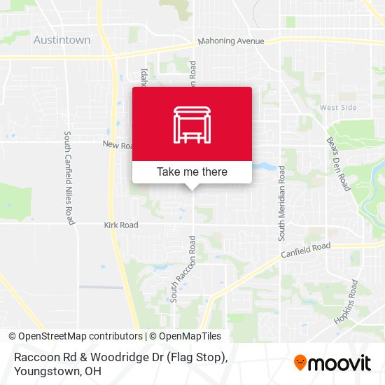 Mapa de Raccoon Rd & Woodridge Dr (Flag Stop)