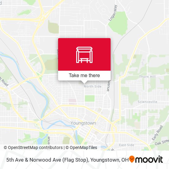 5th Ave & Norwood Ave (Flag Stop) map