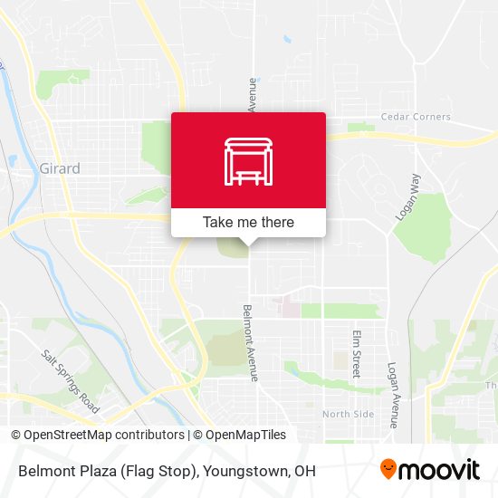 Mapa de Belmont Plaza (Flag Stop)