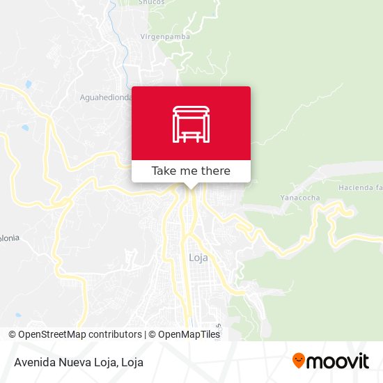 Mapa de Avenida Nueva Loja