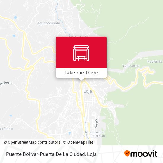 Mapa de Puente Bolivar-Puerta De La Ciudad