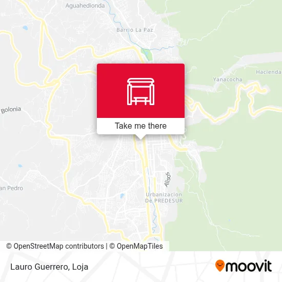 Lauro Guerrero map