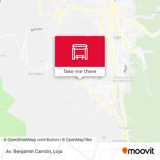 Av. Benjamín Carrión map