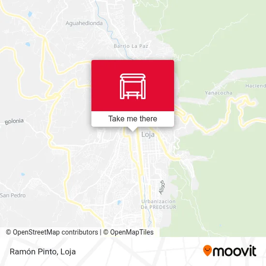 Ramón Pinto map