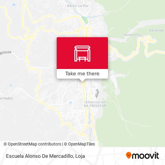 Escuela Alonso De Mercadillo map