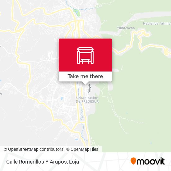 Mapa de Calle Romerillos Y Arupos