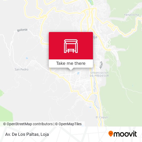 Mapa de Av. De Los Paltas