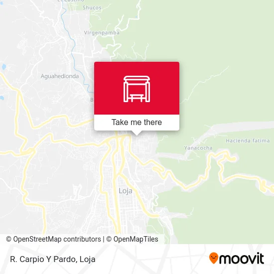 R. Carpio Y Pardo map