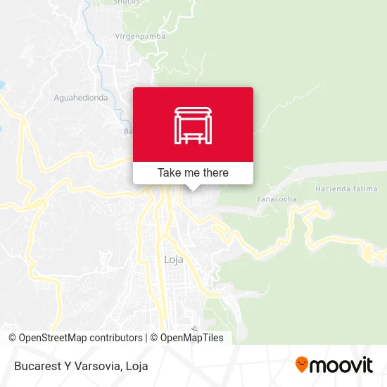 Bucarest Y Varsovia map