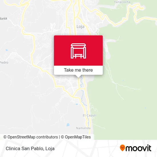 Mapa de Clinica San Pablo