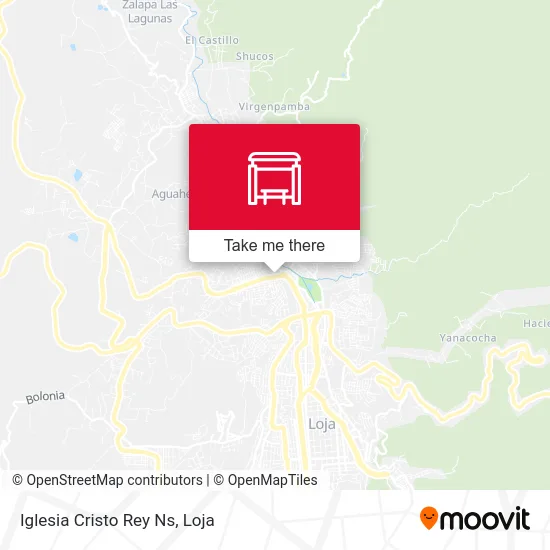 Iglesia Cristo Rey Ns map