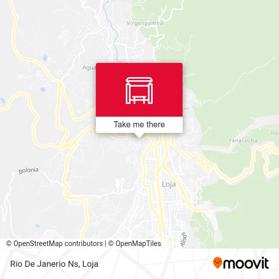 Rio De Janerio Ns map