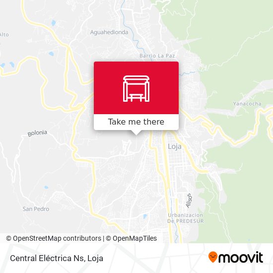 Mapa de Central Eléctrica Ns