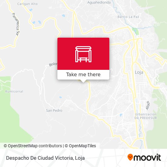 Mapa de Despacho De Ciudad Victoria