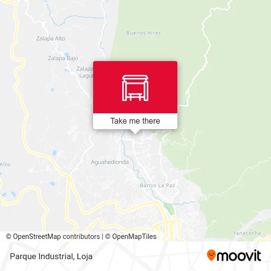 Parque Industrial map