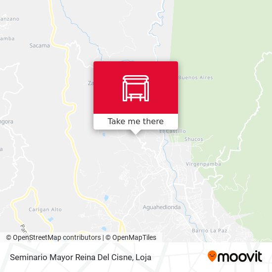 Mapa de Seminario Mayor Reina Del Cisne