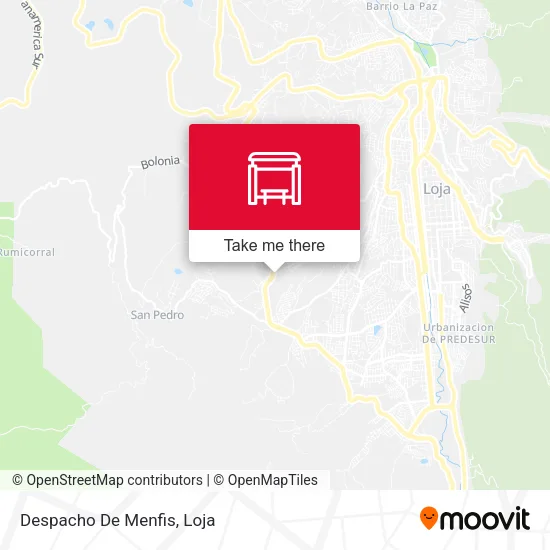Despacho De Menfis map