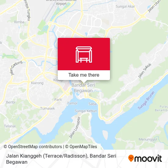 Jalan Kianggeh (Terrace / Radisson) map