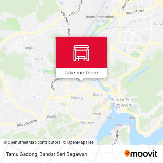 Tamu Gadong map