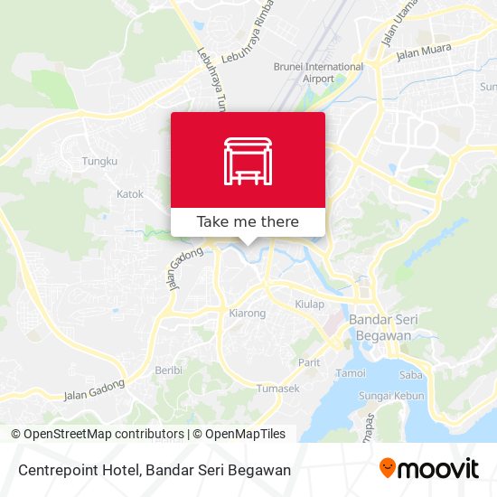 Centrepoint Hotel map