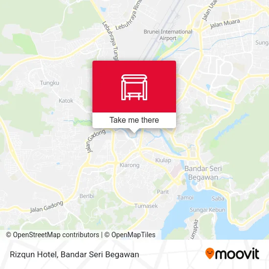 Peta Rizqun Hotel
