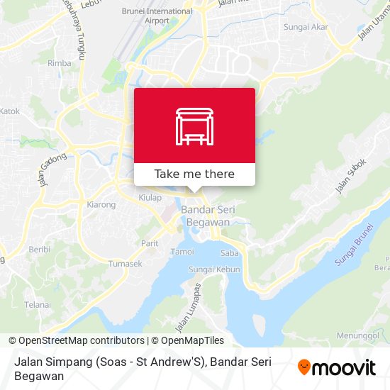 Jalan Simpang (Soas - St Andrew'S) map