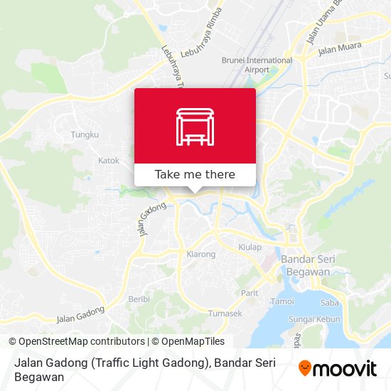 Jalan Gadong (Traffic Light Gadong) map