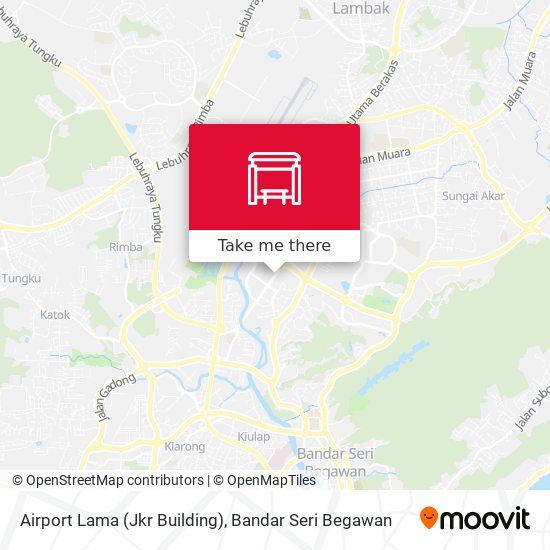 Airport Lama (Jkr Building) map