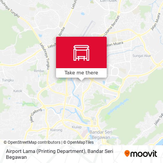 Airport Lama (Printing Department) map