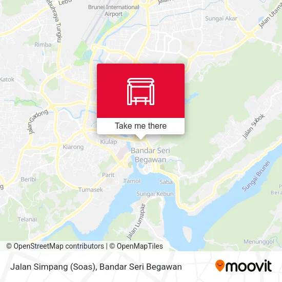 Jalan Simpang (Soas) map